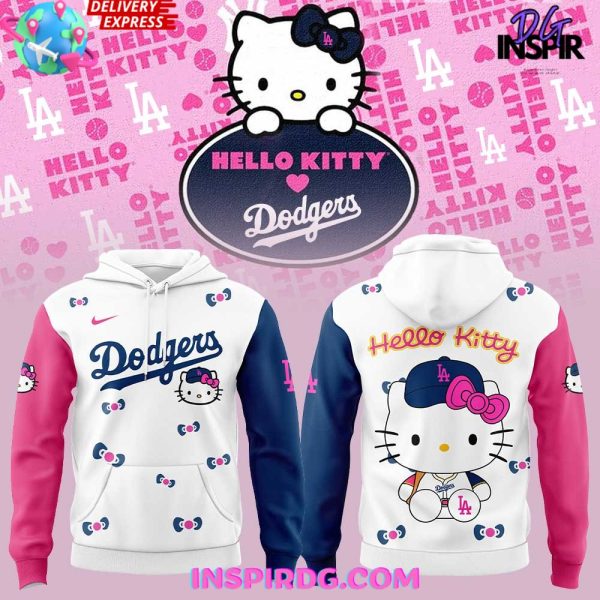 Los Angeles Dodgers x Hello Kitty Night 2025 Hoodie