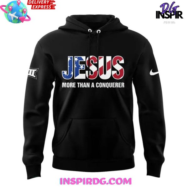 OSU Wyatt Hendrickson “Jesus More Than A Conqueror” Special Hoodie - Image 2