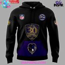 Baltimore Ravens 30th Season Virtual Special Hoodie