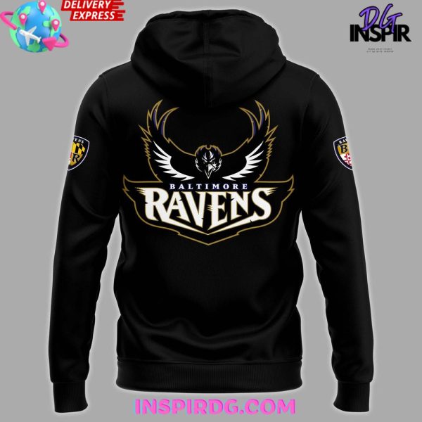 Baltimore Ravens 30th Season Virtual Special Hoodie - Image 3