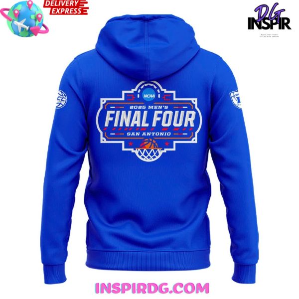 Duke Blue Devils 2025 NCAA Final Four Regional Champions Locker Room Hoodie - Image 3