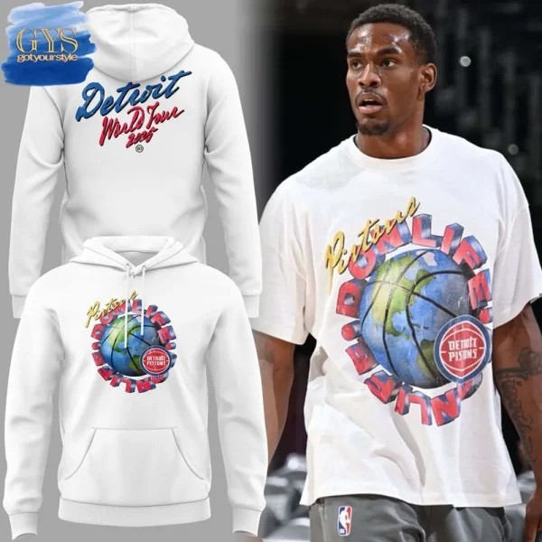 Detroit Pistons x Big Sean Detroit World Tour Hoodie