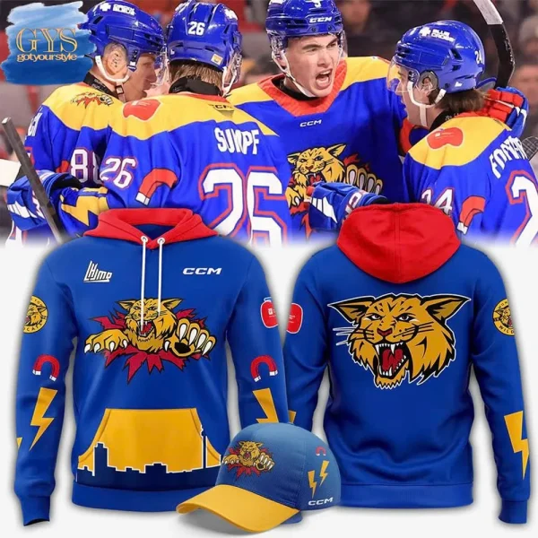 Moncton Wildcats Uniform Limited Edition Hoodie