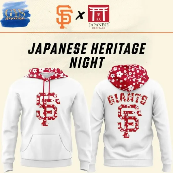 San Francisco Giants Japanese Heritage Special Limited Edition Hoodie