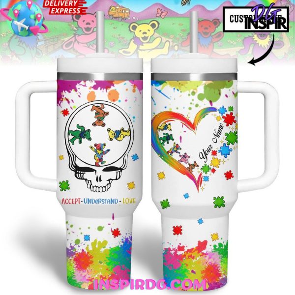 Grateful Dead Autism Awareness Special Stanley Tumbler Cup