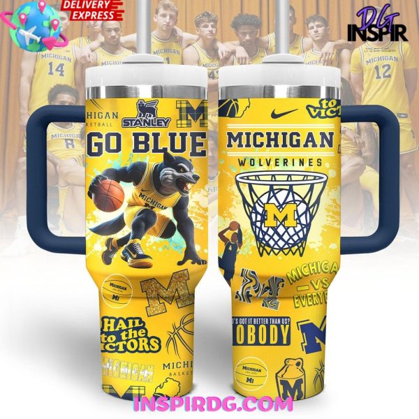 Michigan Wolverines Go Blue Special Stanley Tumbler Cup