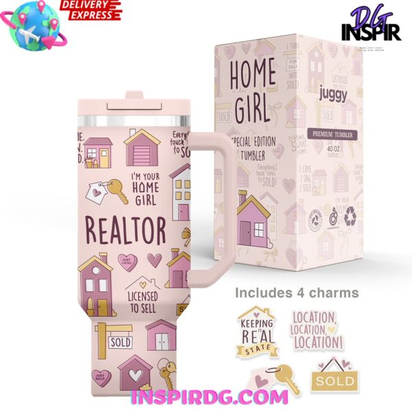 Realtor Home Girl 40oz DuoLid Tumbler