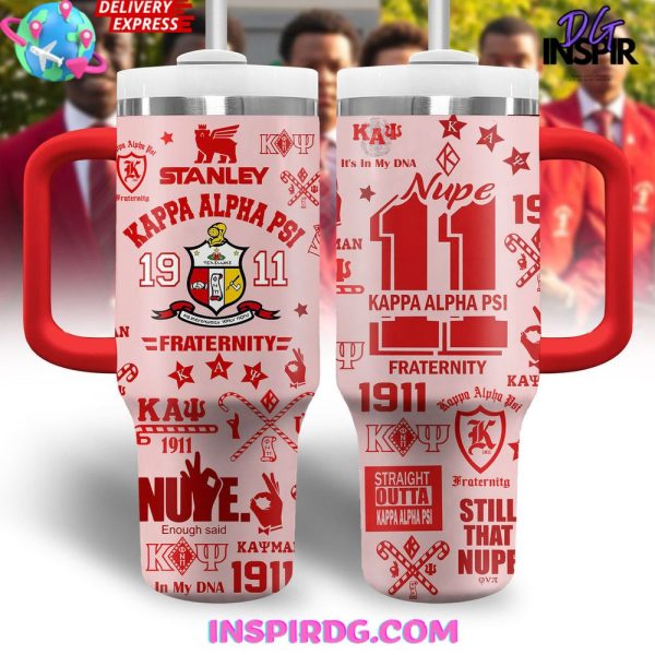 Kappa Alpha Psi Custom Stanley Tumbler 40oz