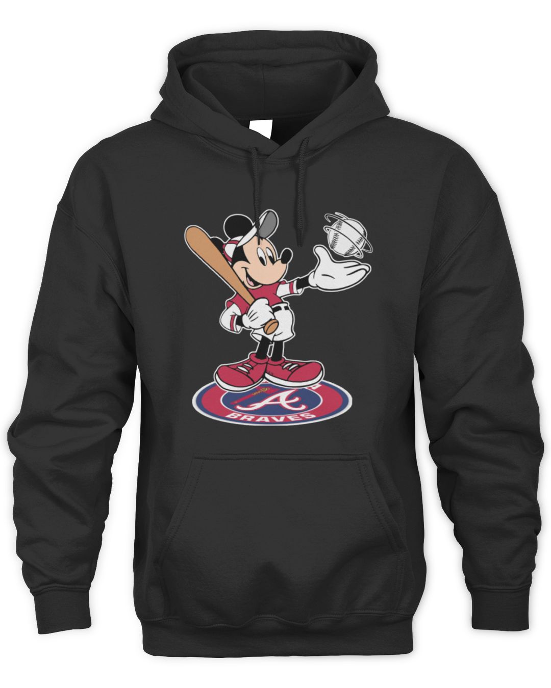 Official Baseball Atlanta Braves Cheerful Mickey Shirt 
