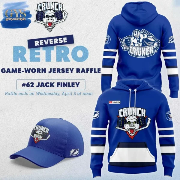 Syracuse Crunch Jack Finley Reverse Retro Hoodie