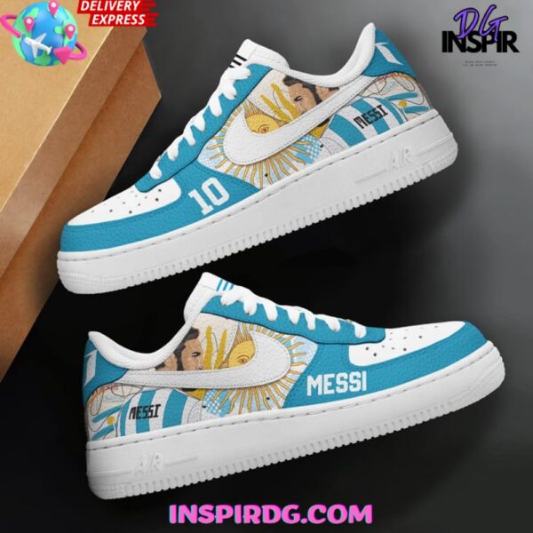 Messi Argentina Goat 2024 Limited Edition Air Force 1 - Image 2