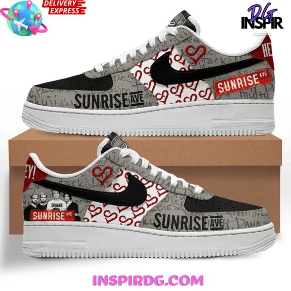 Sunrise Avenue Limited Edition Air Force 1 - Image 2