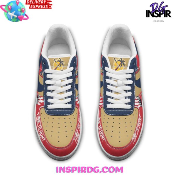Florida Panthers Time To Hunt Limited Edition Air Force 1 Shoes - Image 3