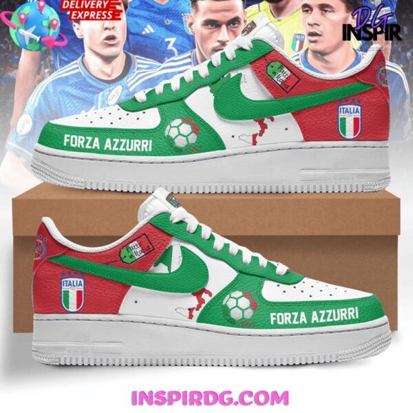 Italia Forza Azzurri Euro 2024 Limited Edition Air Force 1 Shoes