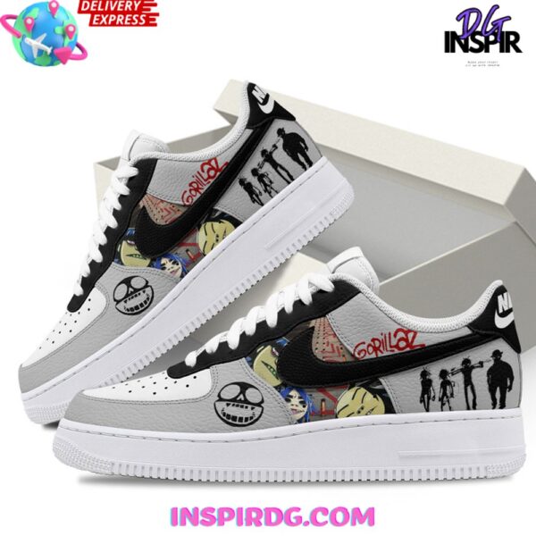 Gorillaz Collab Limited Edition Air Force 1 Sneaker - Image 2