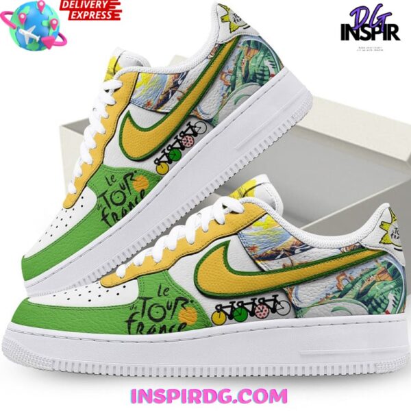 Tour de France 2024 Air Force 1 Shoes - Image 2