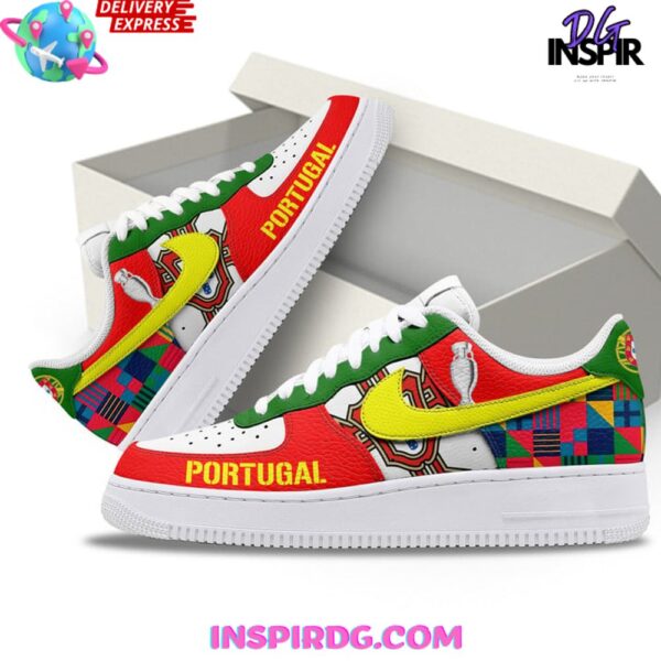 Portugal Champions Euro 2024 Come Back Air Force 1 Sneaker - Image 2