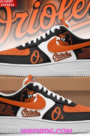 Baltimore Orioles This Is Birdland Limited Edition Air Force 1