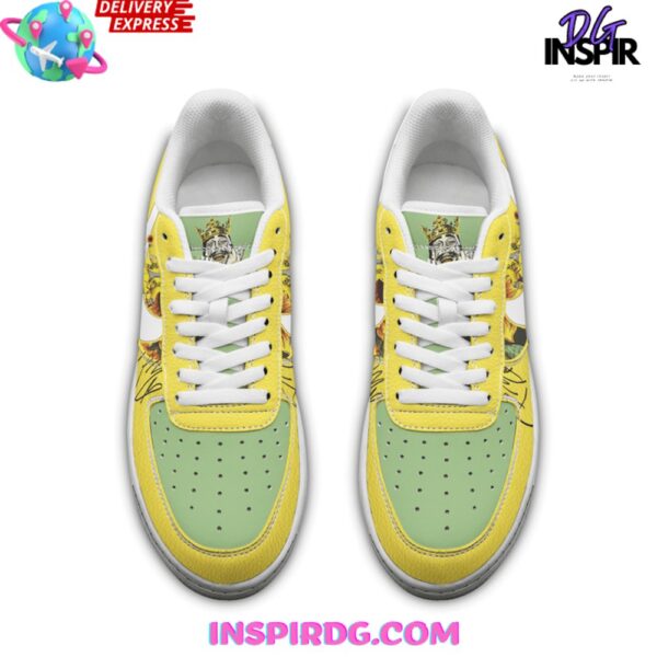 Post Malone Sunflower Limited Edition Air Force 1 - Image 3