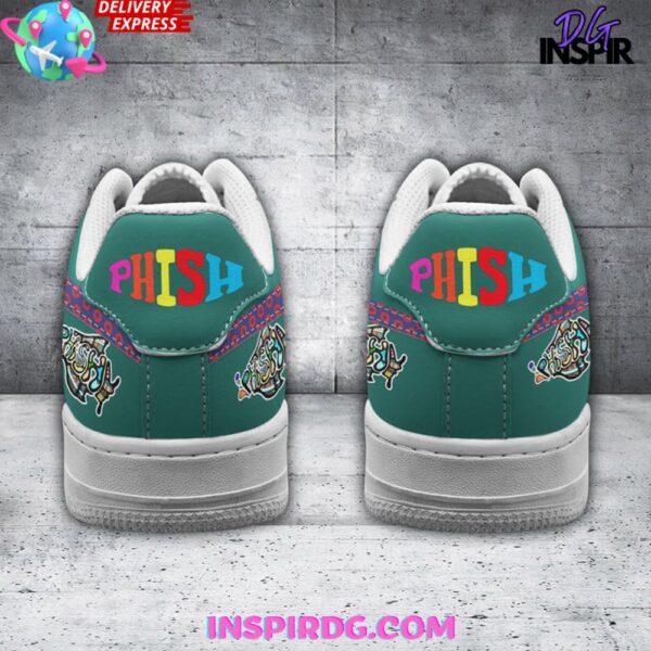Phish Mondegreen Limited Edition Air Force 1 Shoes - Image 3