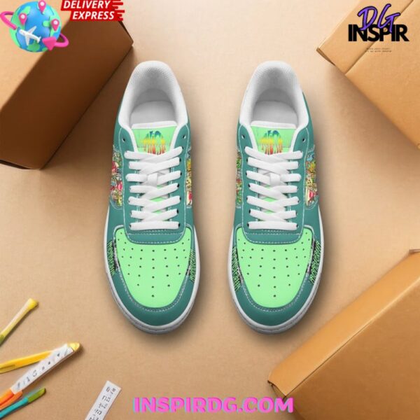 Phish Mondegreen Limited Edition Air Force 1 Shoes - Image 4