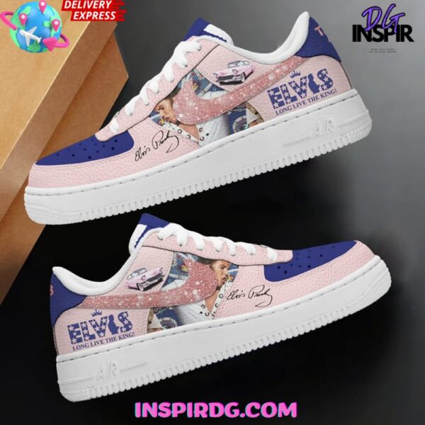 Elvis Presley TCB Tour Limited Edition Air Force 1 Shoes - Image 2