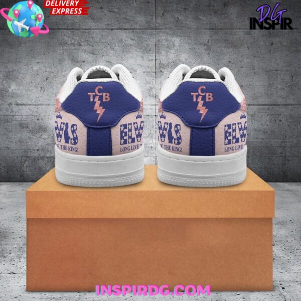 Elvis Presley TCB Tour Limited Edition Air Force 1 Shoes - Image 4