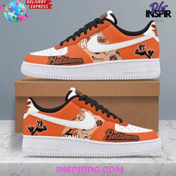 Baltimore Orioles Baseball Limited Edition Air Force 1 - Image 2
