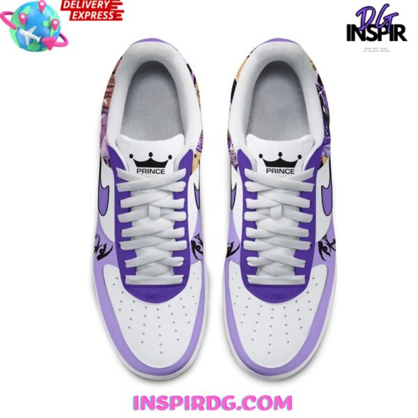 Prince x Limited Edition Purple Air Force 1 - Image 3