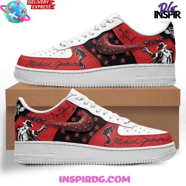 Michael Jackson x King Of Pop Limited Edition Air Force 1 - Image 2