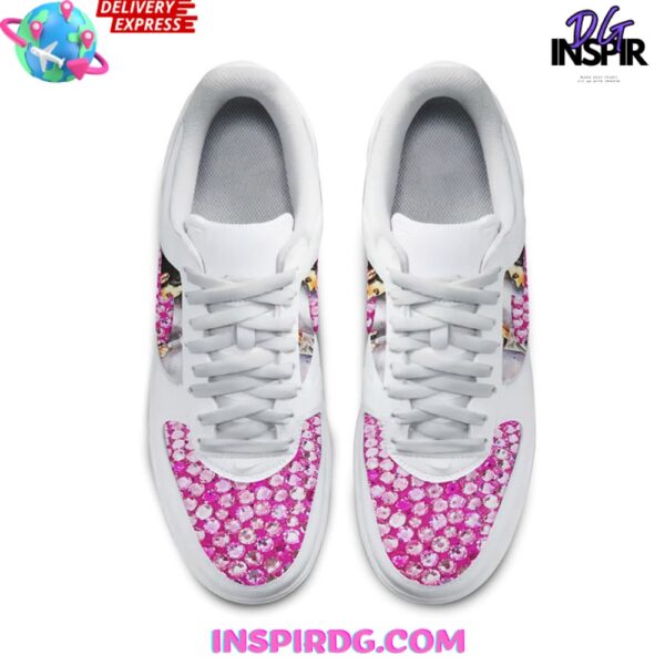 Elvis Presley x Limited Edition Pink Air Force 1 - Image 2