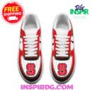 NC State WolfPack Men's Basketball NAF Shoes Air Force 1