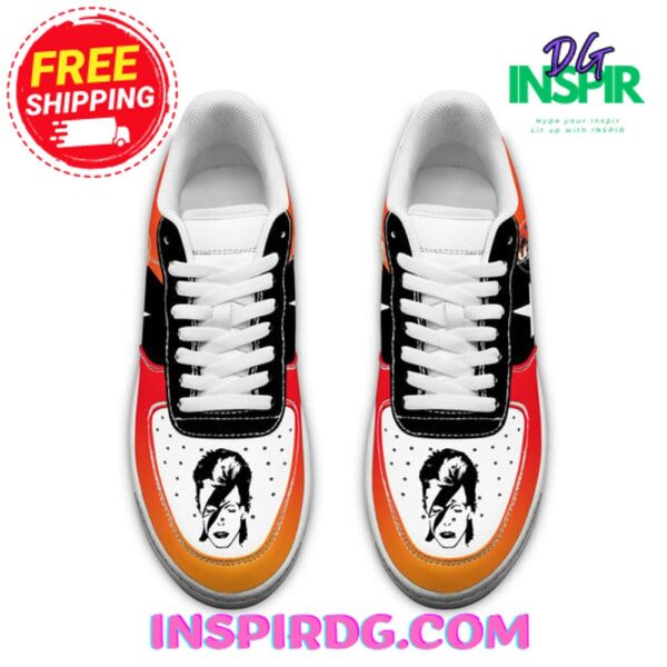 Bowie Star Orange Air Force 1 - Image 2