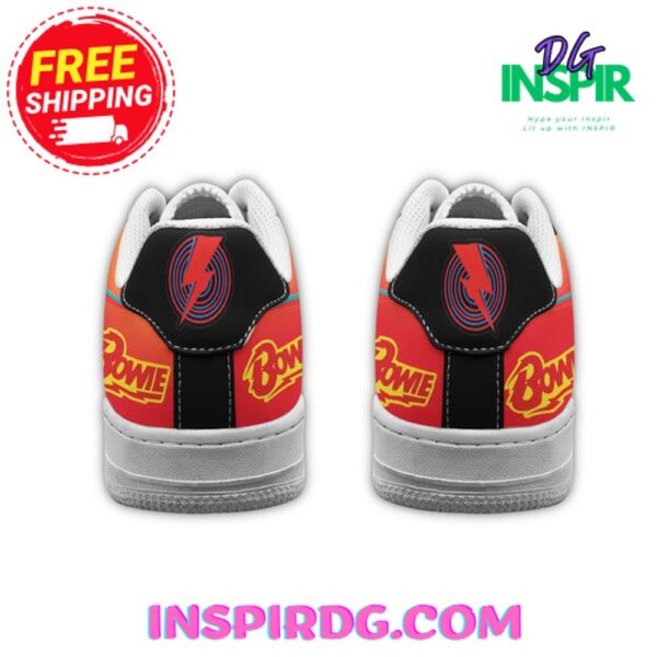Bowie Star Orange Air Force 1 - Image 3