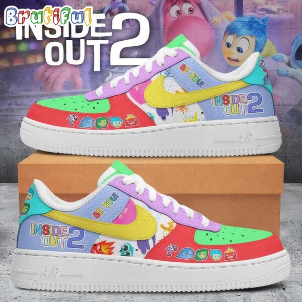 Inside Out Movies Fans Air Force 1 Shoes Sneaker