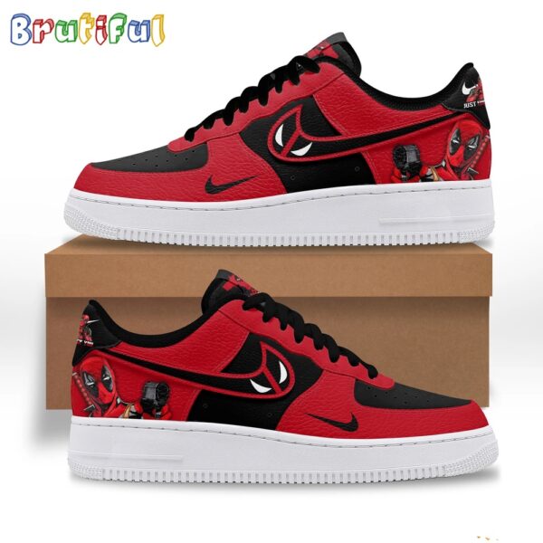 Deadpool Movies Fans Gift Air Force 1 Shoes Sneaker