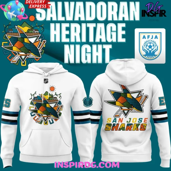 Salvadoran Heritage Night x San Jose Sharks 2025 Hoodie