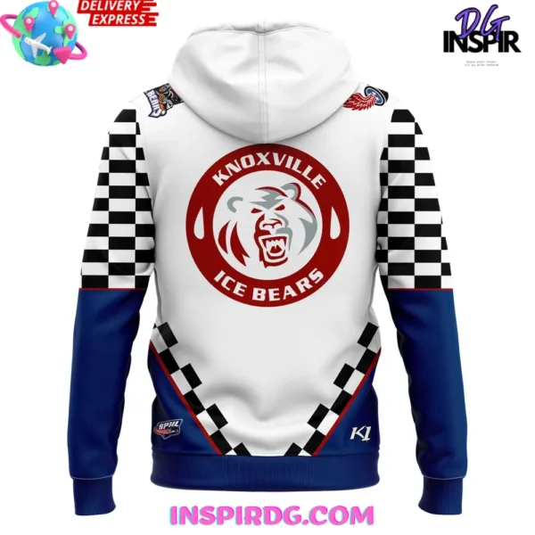 Knoxville Ice Bears Chilly 500 Racing Special Hoodie - Image 3