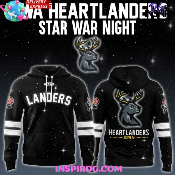 Iowa Heartlanders Star Wars Night 2025 Hoodie