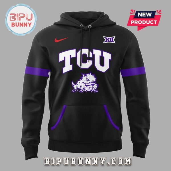 TCU Horned Frogs Women's Basketball Black Hoodie - Image 4