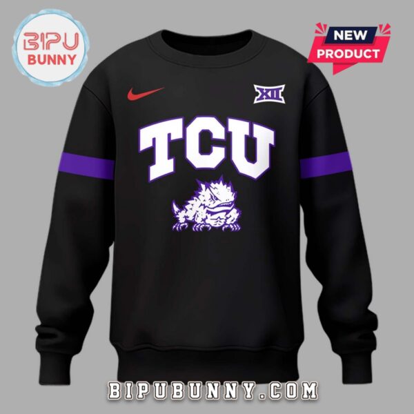 TCU Horned Frogs Women's Basketball Black Hoodie - Image 8