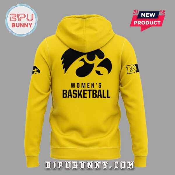 New Iowa Hawkeyes Nothing Easy Yellow Hoodie - Image 5