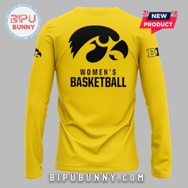 New Iowa Hawkeyes Nothing Easy Yellow Hoodie - Image 9