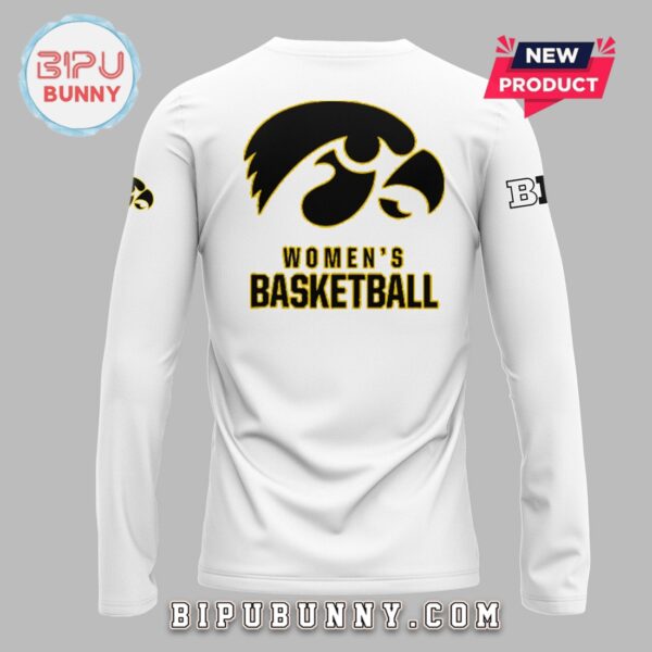 New Iowa Hawkeyes Nothing Easy White Hoodie - Image 9