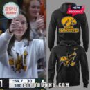 Iowa Hawkeyes 2025 Caitlin Clack Black Hoodie