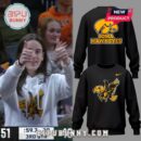 Iowa Hawkeyes 2025 Caitlin Clack Black Hoodie