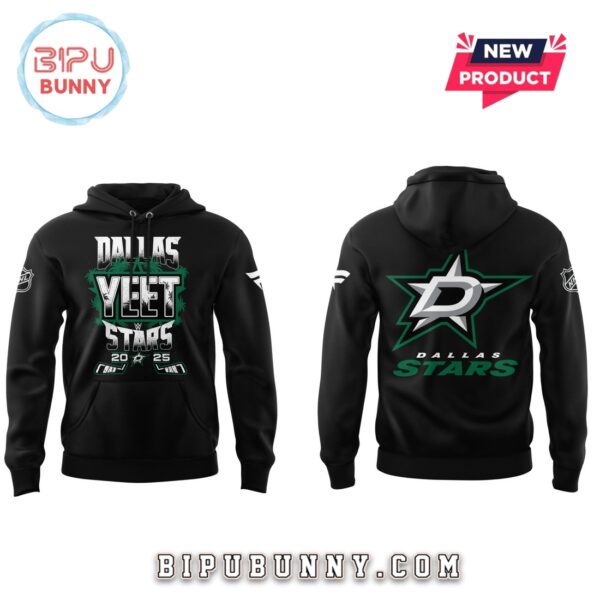 Dallas Stars x Y.E.E.T Black Hoodie - Image 3