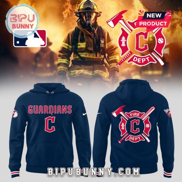Cleveland Guardians x Firefighter Appreciation Night Hoodie