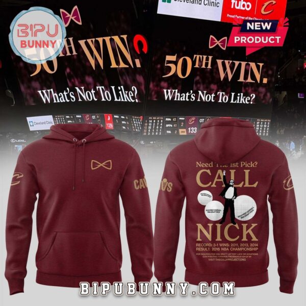 Cleveland Cavaliers 50th Win What's not to like Hoodie