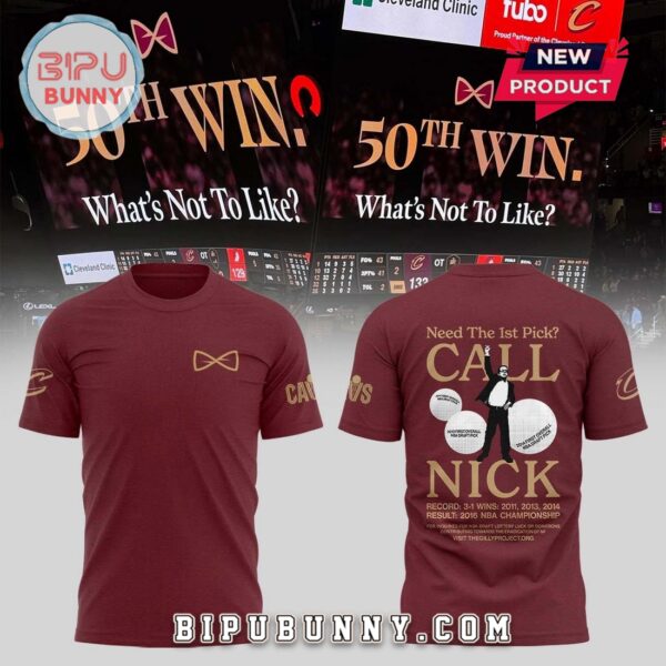Cleveland Cavaliers 50th Win What's not to like Hoodie - Image 2